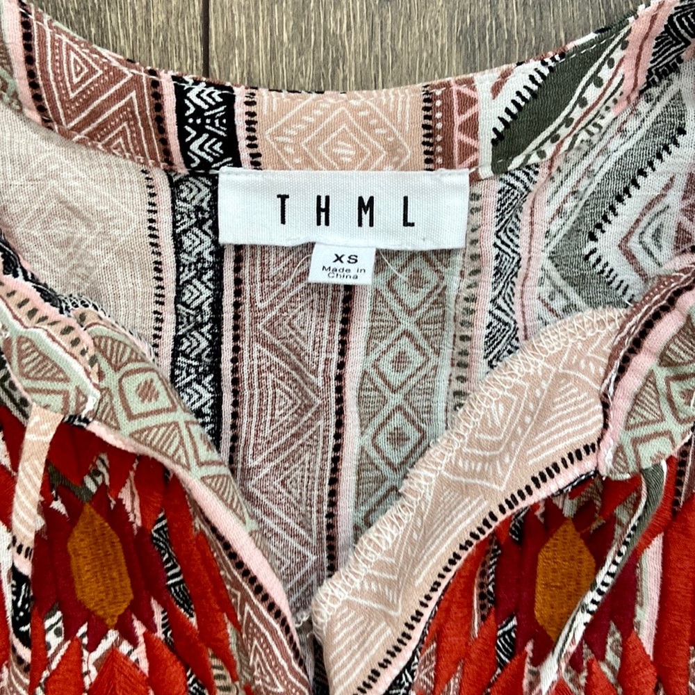 THML Embroidered Tribal Tank - Picture 10 of 11